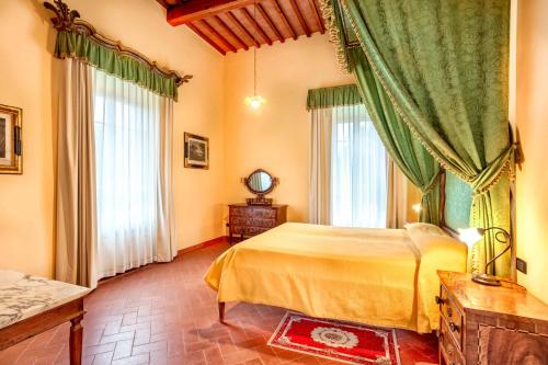 Cama o camas de una habitación en Villa Graziani