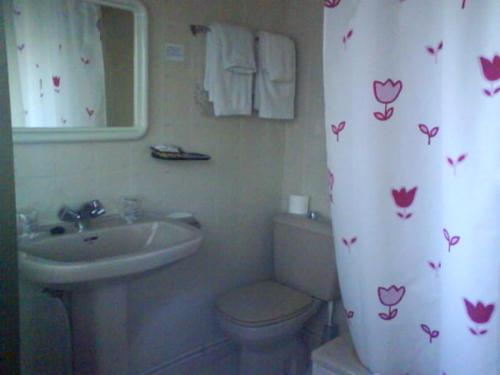 Bilik mandi di Hotel Solpor