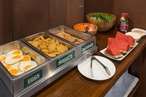 Mad på vandrehjemmet eller i nærheden