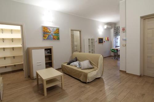 Posezení v ubytování San Andreas Suites