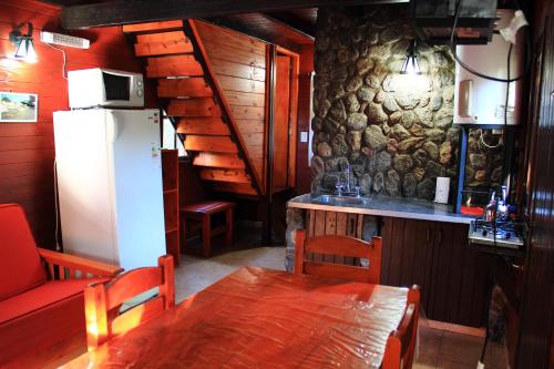 Dapur atau dapur kecil di Complejo villa elena
