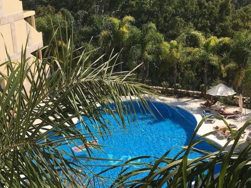 Výhled na bazén z ubytování Luxury Residence Puerto Banus nebo okolí