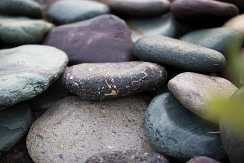 a pile of rocks on the ground at The Killick Inn & Suites in Arnold's Cove