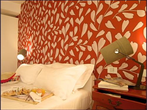 Spluga Sosta & Hotelにあるベッド