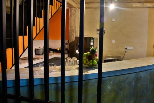 Koupelna v ubytování Sena's Place