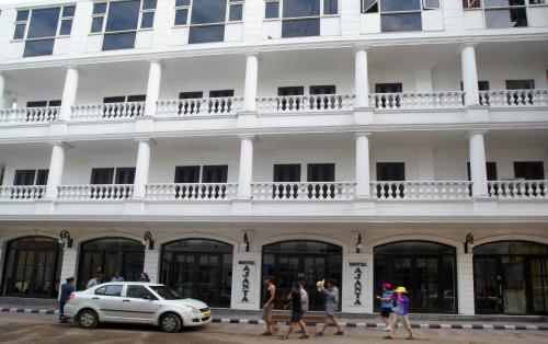Budova, kde se hotel nachází