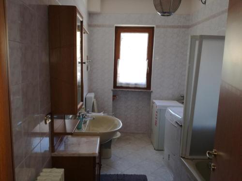 Koupelna v ubytování B&B Rocciamelone