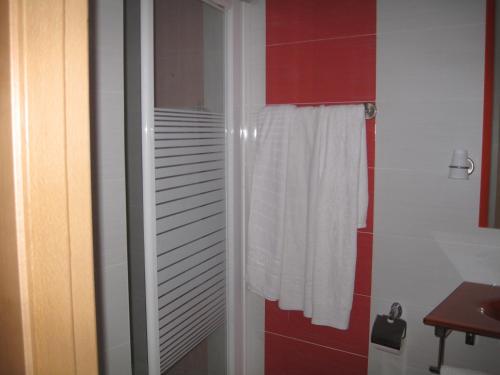 Koupelna v ubytování Hostal Ducal
