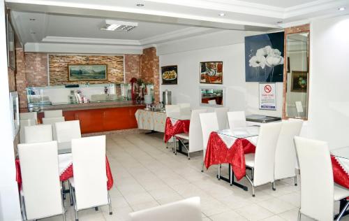 Χώρος καθιστικού στο Yunus Hotel