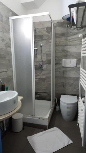 Ett badrum på Sira House Milano