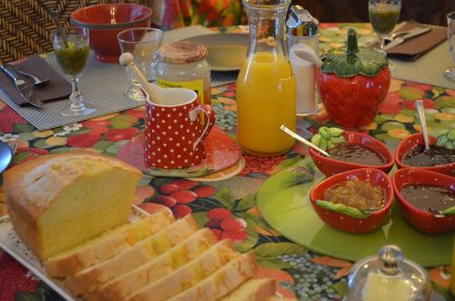 Mad på bed and breakfast-stedet eller i nærheden