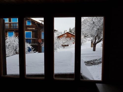 Alpen-Sonne durante el invierno