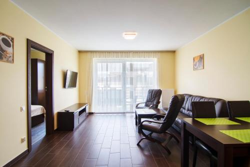 Posedenie v ubytovaní Apartamenty Sun & Snow Ustroń Przy Rynku
