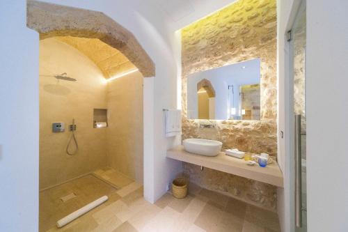 Ein Badezimmer in der Unterkunft Castello di Ugento