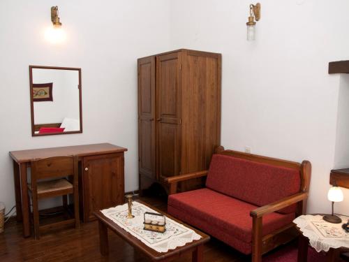 Гостиная зона в Mansion Karagiannopoulou