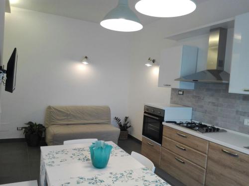 Kuchyň nebo kuchyňský kout v ubytování Sunny Home