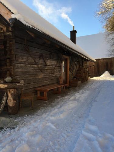 Reinwalds Almhütte en invierno