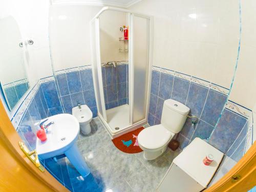 Koupelna v ubytování Homely Apartments Blasco Ibañez