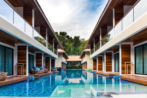 Bazén v ubytování AKIRA Lipe Resort nebo v jeho okolí