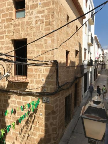 Balkón nebo terasa v ubytování No 2 Spacious and Airy Apartment in Javea Medieval Village
