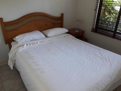 Postel nebo postele na pokoji v ubytování Maitencillo Habitamar