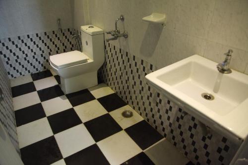 Kúpeľňa v ubytovaní Hotel Everest