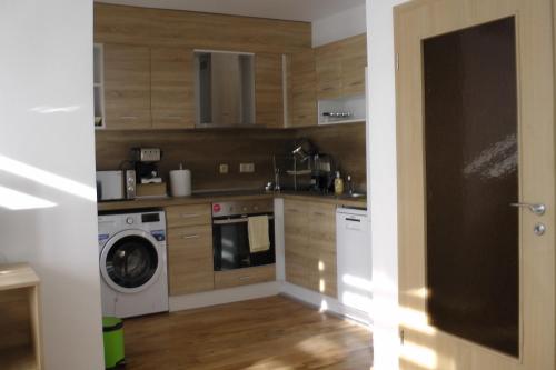 Η κουζίνα ή μικρή κουζίνα στο TOP CENTER , MODERN AND QUIET APARTMENT