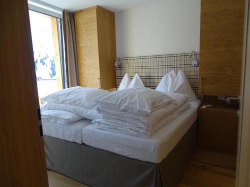 Posteľ alebo postele v izbe v ubytovaní Modern ski-in Appartement 2020m Kühtai