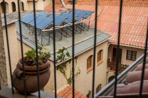Балкон или терраса в Hotel Rosario La Paz