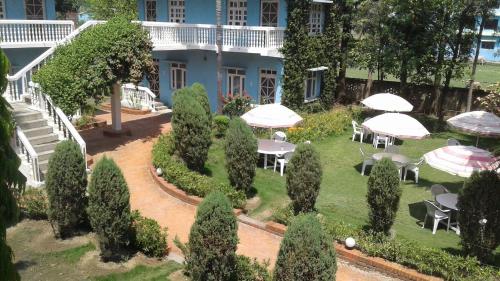 Zahrada ubytování Hotel Megha-Traveller's Village