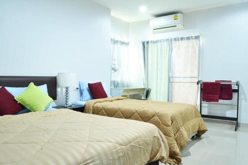 Ένα ή περισσότερα κρεβάτια σε δωμάτιο στο Connect Apartment