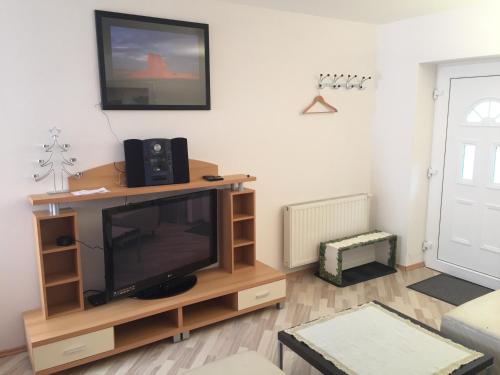 TV a/nebo společenská místnost v ubytování Hawis Apartments by Hermann Weiss