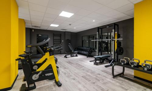 Pusat kecergasan dan/atau kemudahan kecergasan di Radisson Blu Park Hotel, Oslo