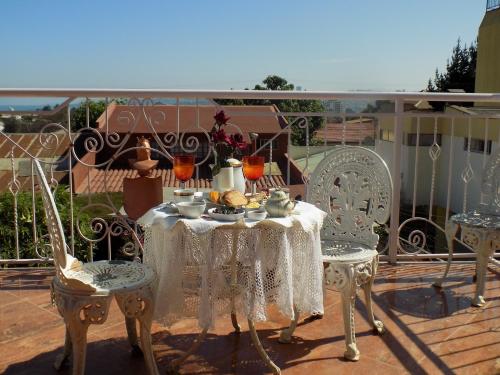 Balkón nebo terasa v ubytování Hostal Gipuzkoa