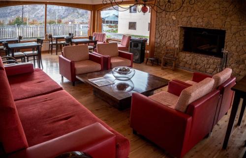 Destino Sur Hotel & Spa de Montaña tesisinde lounge veya bar alanı