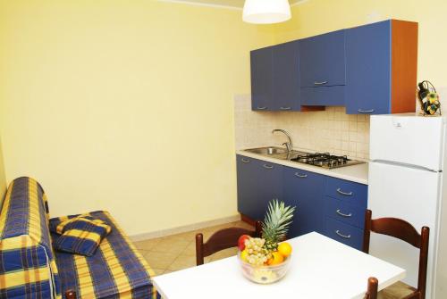 Η κουζίνα ή μικρή κουζίνα στο Residence Torre Saracena