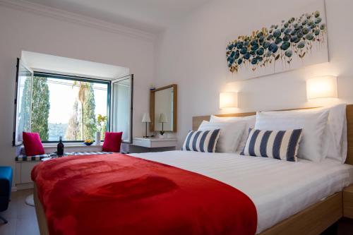 Posteľ alebo postele v izbe v ubytovaní Room St. Jacob Dubrovnik