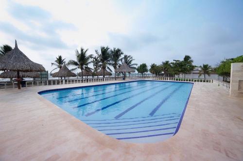 Piscina en o cerca de Alquiler casa en la playa, Tolu