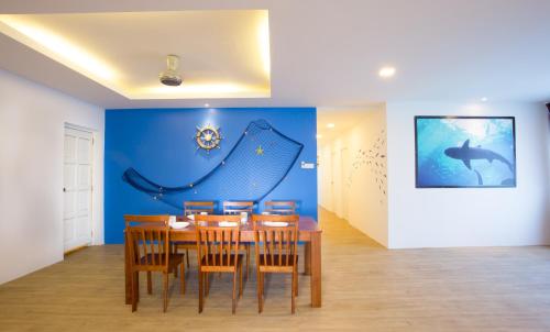 Χώρος καθιστικού στο Hard Rock VIP Guest House