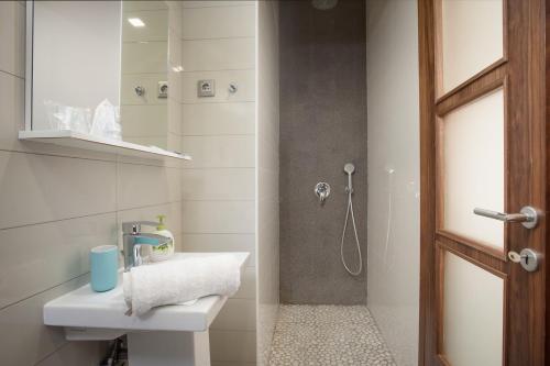 Ένα μπάνιο στο Apartment Pasadur Lastovo