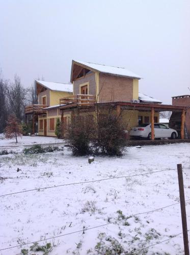 Το Cabañas Vientos del Sur τον χειμώνα