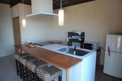 Dapur atau dapur kecil di Suite Terrace Ishigakijima