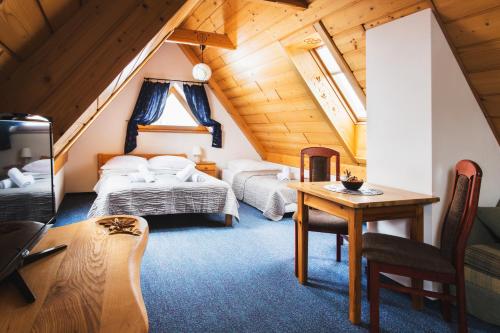 Cama o camas de una habitación en Cubryna