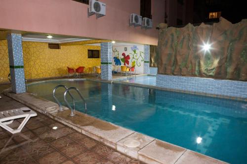 Bazén v ubytování Hotel Gomassine nebo v jeho okolí