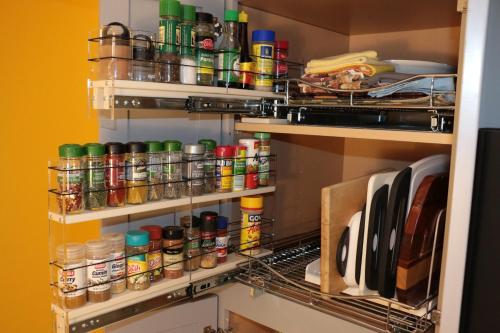 Dapur atau dapur kecil di Paradise in the Sun