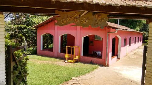 Un jardín fuera de chácara vovó Lucia