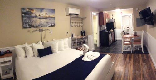 The Beachwoodにあるベッド
