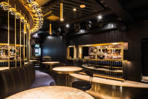 Ο χώρος του lounge ή του μπαρ στο The Capsule Hotel