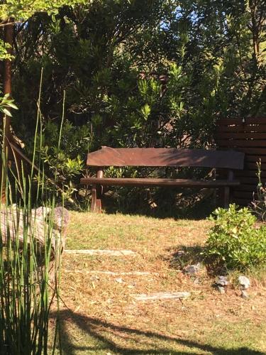 El plano del piso de Cabaña Aires del Bosque