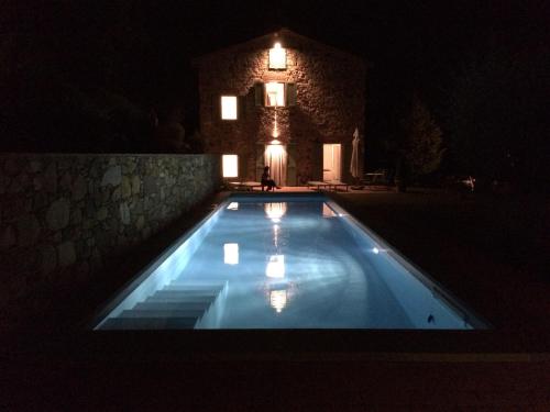 Bazén v ubytování La Casa Toscane nebo v jeho okolí